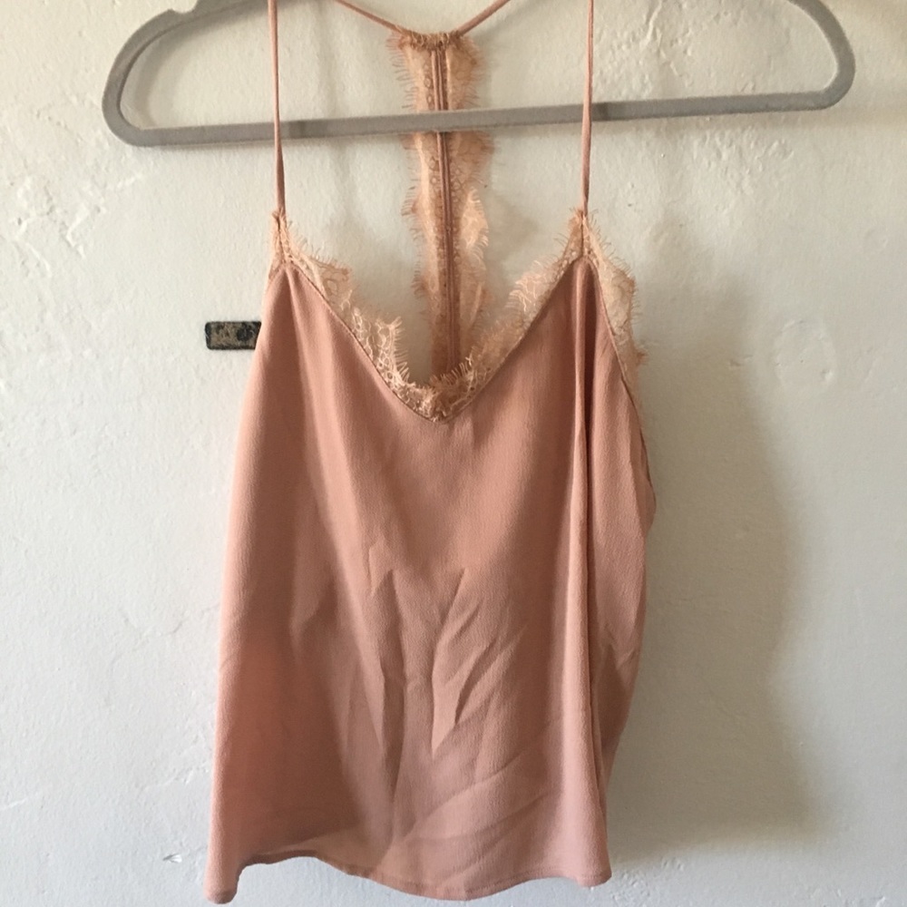 Free Press Pink lace top
